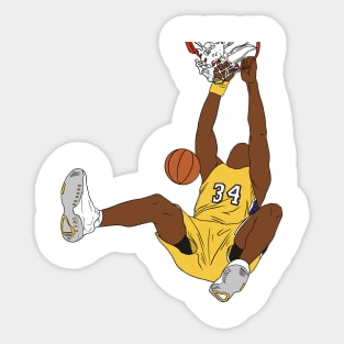 Shaquille O'Neal Sticker